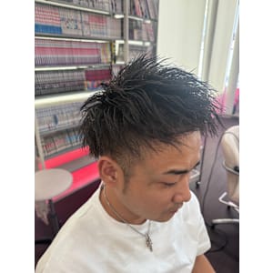 スパイキーパーマ