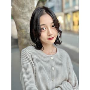 外ハネボブダークモカブラウンKchiara福岡奥野大成 - 福岡 天神 大名 kchiara【キアラ】掲載中