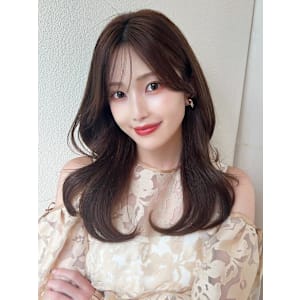 暗髪×髪質改善で憧れのツヤ髪に♪ワンカールセミロング