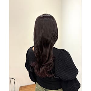 ピンクラベンダー/ラベンダーカラー/艶カラー/秋カラー