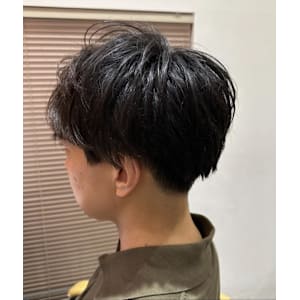 ナチュラルショートマッシュ