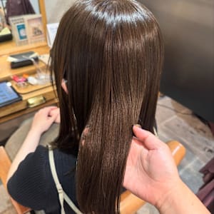 オリーブベージュ - 半個室型美容室 Sourire 姪浜店【ハンコシツガタビヨウシツスーリールメイノハマテン】掲載中