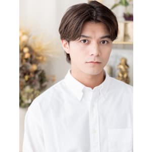 ツーブロック前髪パーマ暗髪テーパーフェード　チャコールグレー - COVER HAIR bliss【カバーヘア ブリス】北浦和/北浦和西口店【カバー ヘア ブリス キタウラワ キタウラワニシグチテン】掲載中