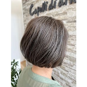 まとまるボブ/大人ボブ/アッシュカラー - Capelli di arte【カペリ デ アーテ】【カペリ デ アーテ】掲載中