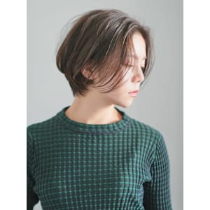 前下がりショート・ボブ/絶壁解消/前髪あり/40代/30代 - INCEPTION  GINZA 銀座【インセプション】掲載中