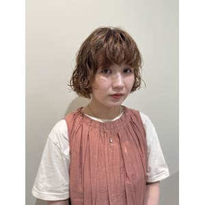 ボブ/ニュアンスパーマ