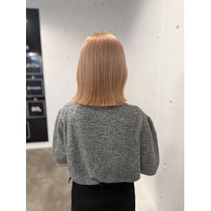 ミルクティー/ハイトーン/ツヤ髪