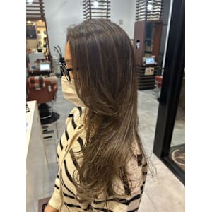 ハイライト×レイヤー×グレージュ - NAP hair scoya【ナップ ヘアー スコヤ】掲載中
