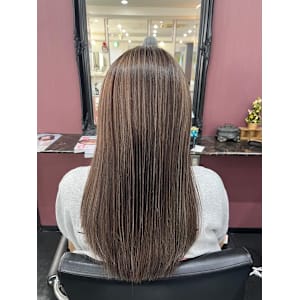 白髪ぼかしハイライト