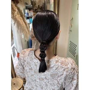 すっきり綺麗めアップ♪