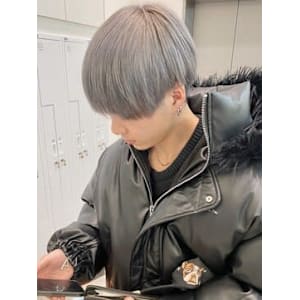 【シルバーグレー】ブリーチ ハイトーン