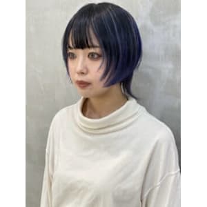 【ウルフ×アンブレラカラー】ウルフカット デザインカラー