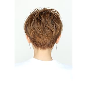 ミセスの明るめベリーショート - HAIR-SAKURA peace【ヘアーサクラピース】掲載中