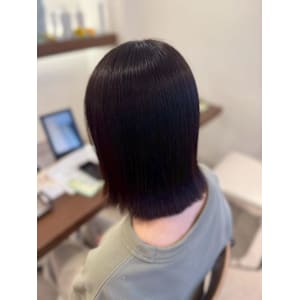 切りっぱなしボブ