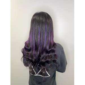 ギャルな紫ハイライト！ - Bulansis Hair【ブランシス ヘアー】掲載中