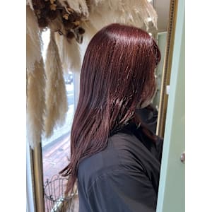 ワンカラー/ピンクブラウン