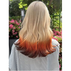 狐カラー/フォックスカラー/ルーツカラー3