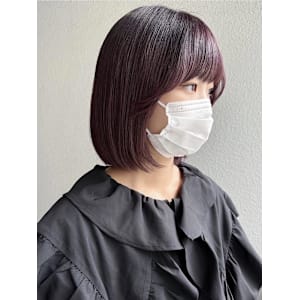 ヘイリーボブ/バーガンディ/ルーツカラー