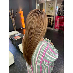 白髪ぼかしハイライト