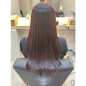 【圧倒的艶髪】艶髪METEOカラー、スピエラ酸性縮毛矯正