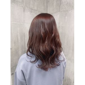 ☆ブリーチなし暖色カラー×ローズピンクブラウン