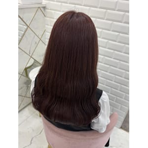 ブリーチなしチョコレートピンク＊まゆ