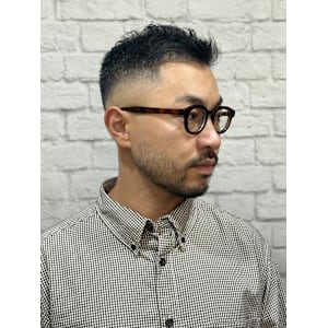 ソフトモヒカン束感ベリーショート - グレイスフルバーバー プラチナム【グレイスフルバーバー プラチナム】掲載中