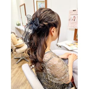◎ハーフアップアレンジ◎