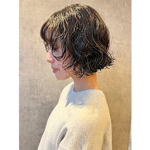 ボブ ニュアンスパーマ