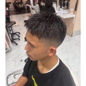 メンズショート／ツーブロック／フェード／ジェットモヒカン - HEARTS hair's五日市店【ハーツヘアーズイツカイチテン】掲載中