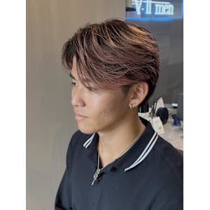 海志/センターパート/ワインレッド/大宮 - Vii men【ビーメン】掲載中