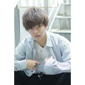 王道マッシュ　刈り上げ