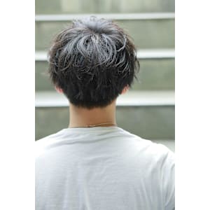 【緩め】スパイラルパーマ　マッシュ