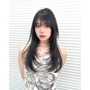 韓国風レイヤーカット【銀座駅/学割U24/前髪カット】