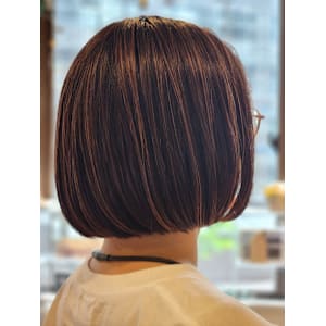 ボブ×ハイライト