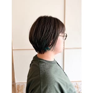 グリーンマッシュカット - YUJI by OZAWAYA【ユウジ　バイ　オザワヤ】掲載中