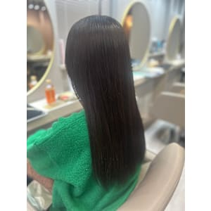 さらつや暗髪ストレート♪