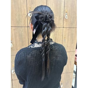 【黒田】カチモリヘア/参列ヘアアレンジ