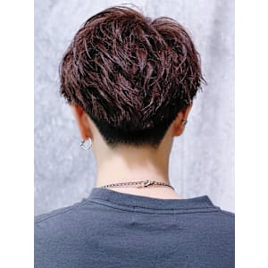 韓流プレッピーコンマウェーブマッシュ