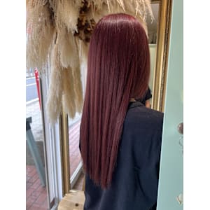 髪質改善カラー