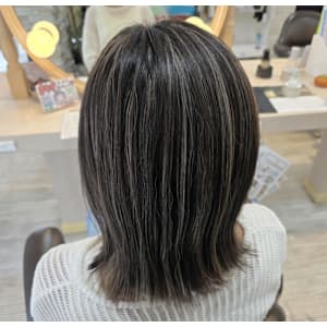 地毛ハイライト