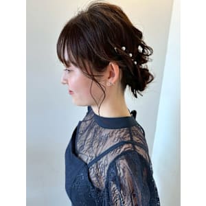 【ChaoMICHI yu-ka】ヘアセット お呼ばれヘア 