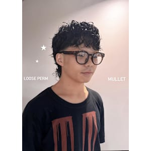 メンズパーマ/マレットヘア/メンズ - fleur  by safari【フルール バイ サファリ】掲載中