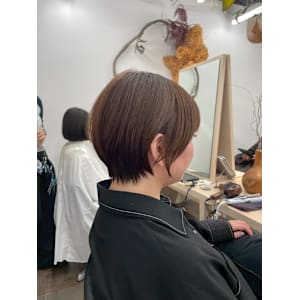 コンパクトマッシュショートボブ小顔30代40代50代横浜