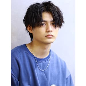 緩めツイストスパイラル　センターパート