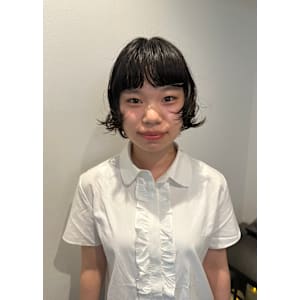 ミディアムパーマ/ニュアンスパーマ/レイヤーパーマ/横浜