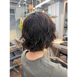 ミディアムパーマ/ニュアンスパーマ/レイヤーパーマ/横浜