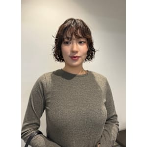 ミディアムパーマ/ニュアンスパーマ/レイヤーパーマ/横浜