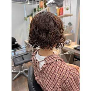 ミディアムパーマ/ニュアンスパーマ/レイヤーパーマ/横浜