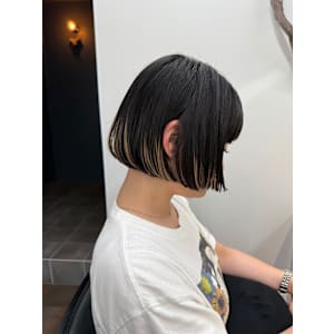 ボブカット/タッセルボブ/切りっぱなしボブ/横浜